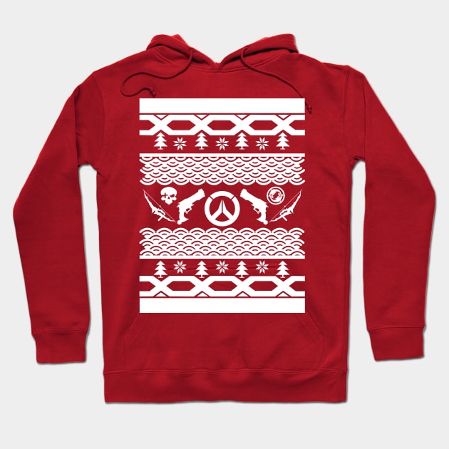 McHanzo Ugly Christmas Sweater Overwatch Hoodie TeePublic